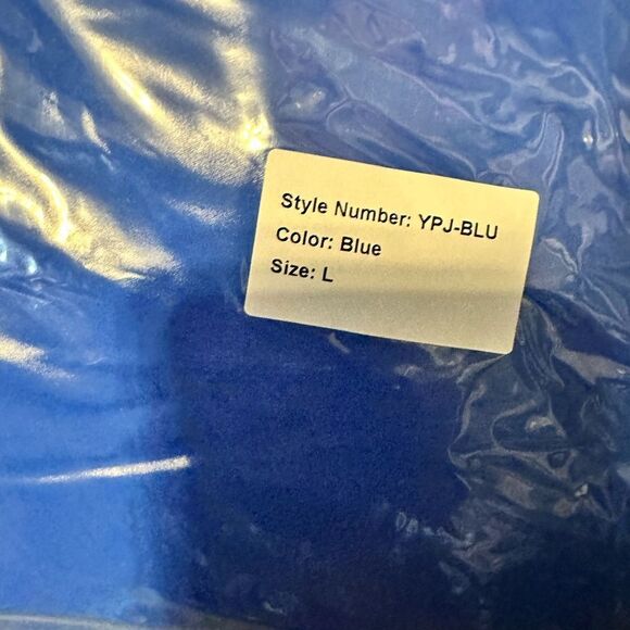 NWT Club Paradise Unisex Paxton Puffer Jacket No Front Closure - Blue- Size L - Picture 4 of 11